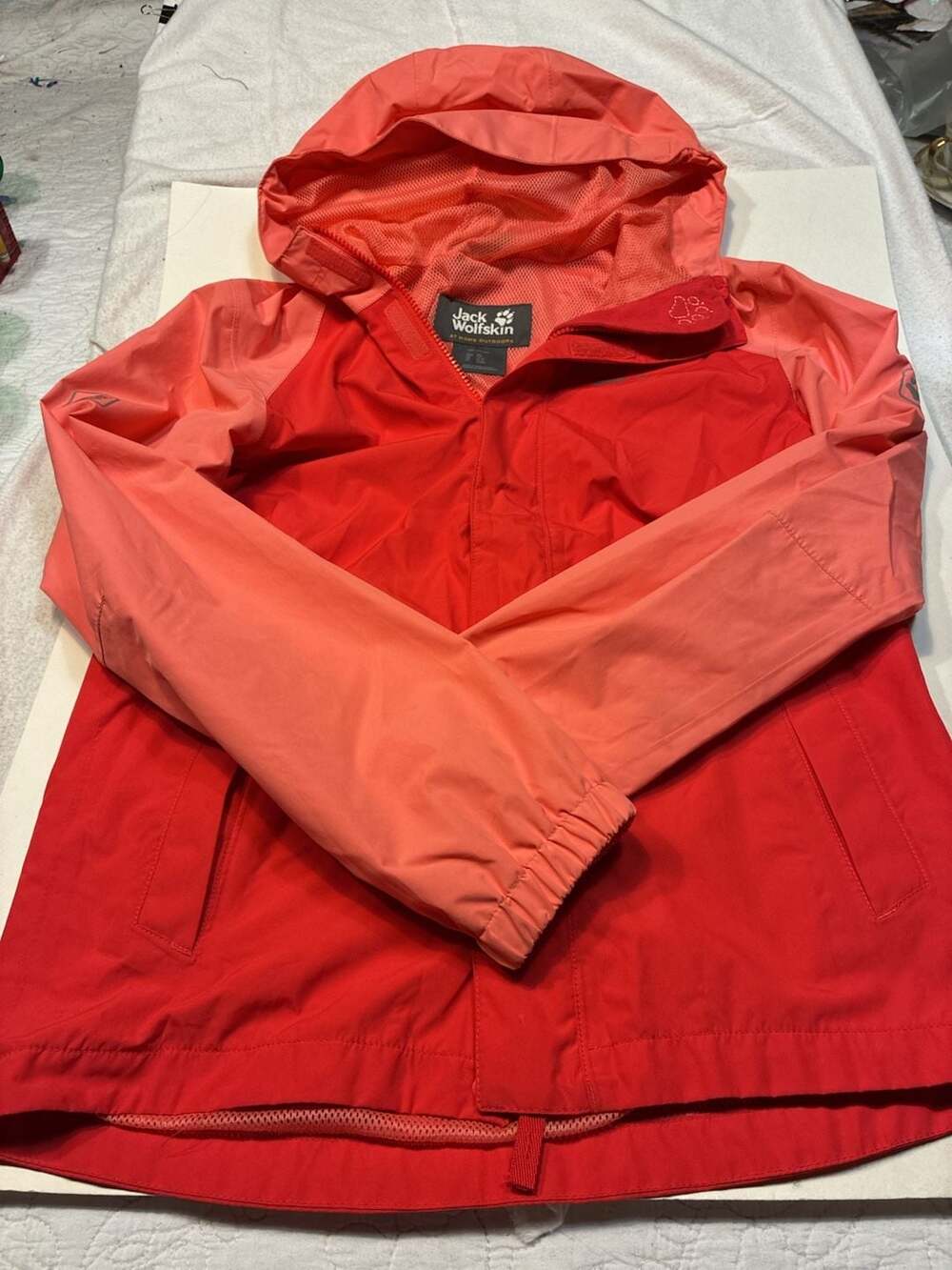 Jack Wolfskin Texapore Hooded Waterproof Rain Jacket
